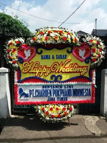 Karangan Bunga Pernikahan Sawah Lunto